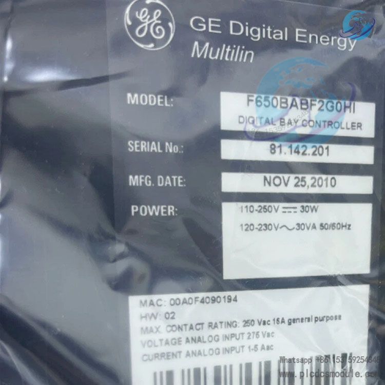 GE MULTILIN F650BABF2G0HI Digital Bay Controller...jpg