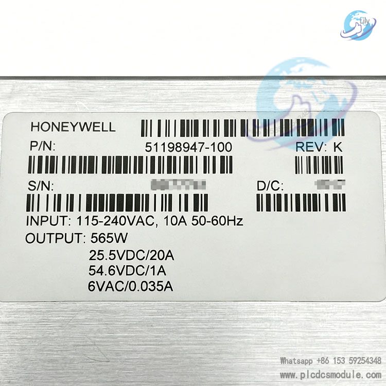Honeywell 51198947-100 Power Supply...jpg