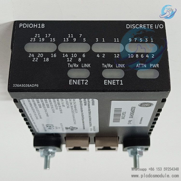GE IS220PDIOH1B 336A5026ADP6 Discrete I O Pack Mark VIe PLC Module.jpg