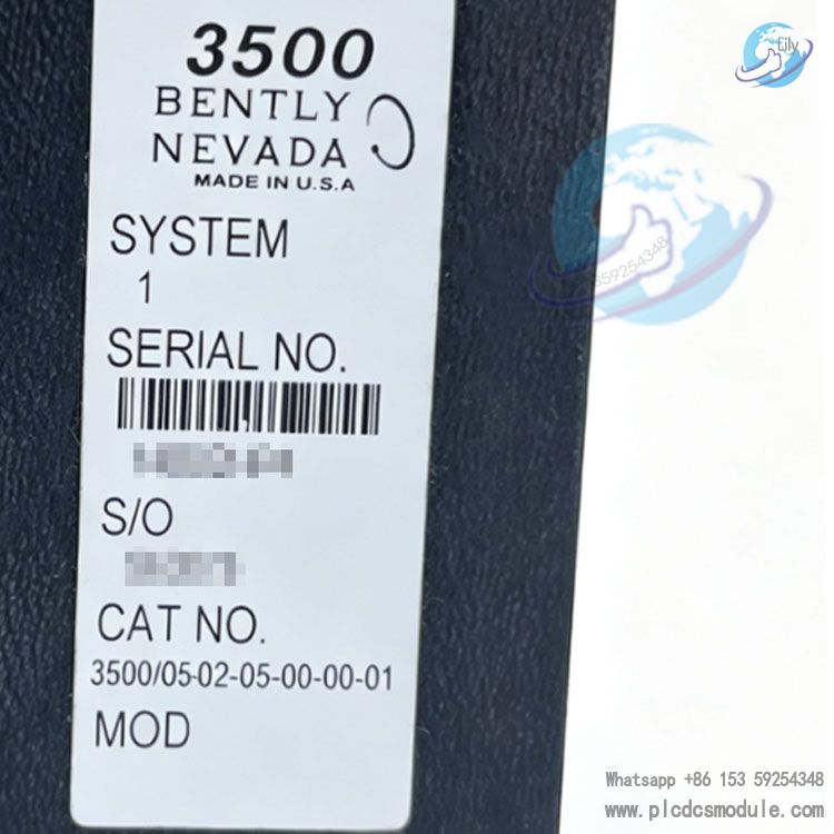 BENTLY NEVADA 3500-05-02-05-00-00-01 RACK MODULE......jpg