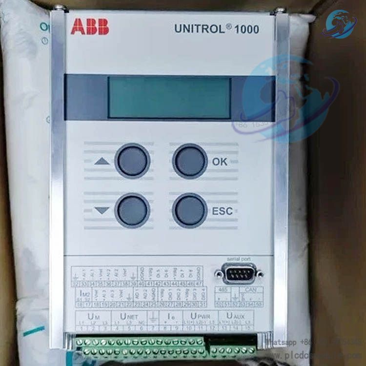 ABB UNITROL 1000 3BHE014557R0003 Excitation Voltage Regulator