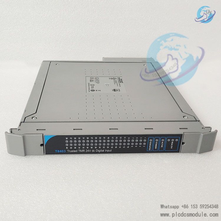 ICS TRIPLEX T8403CX Trusted TMR 24Vdc Digital Input Module