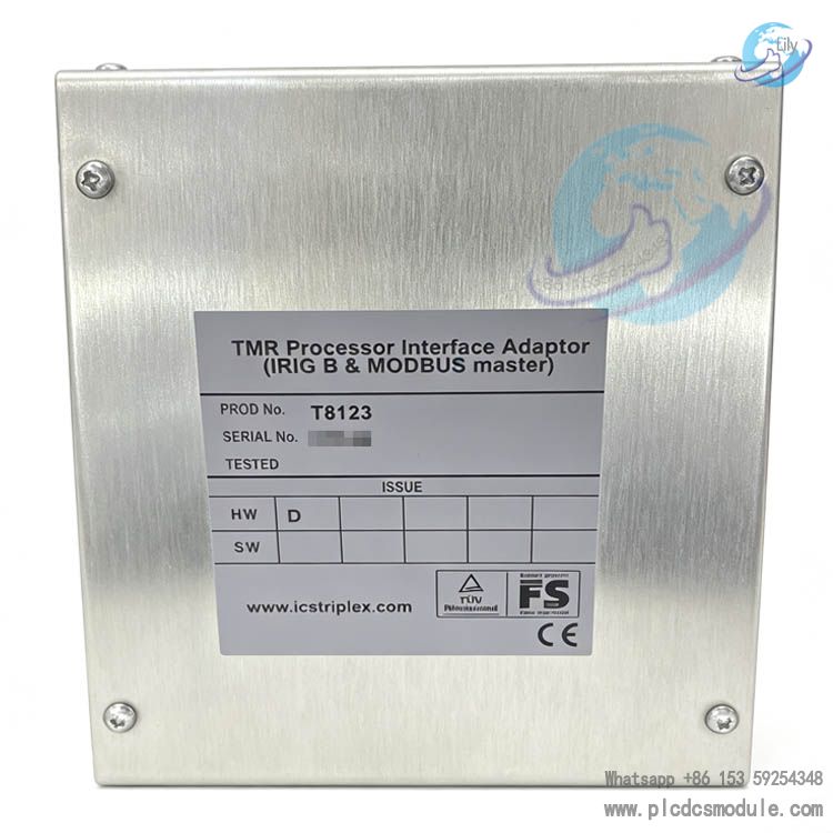 ICS TRIPLEX T8123 TMR Processor Interface Adaptor....jpg
