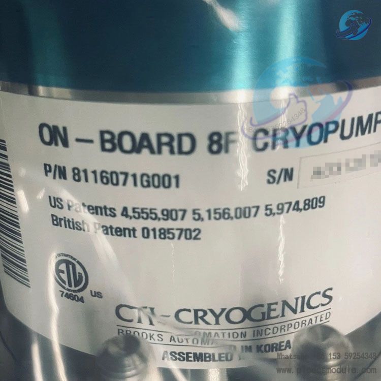 AMAT 8116071G001 ON-BOARD 8F CRYOPUMP 3PH ENHANCED ENDURA..jpg