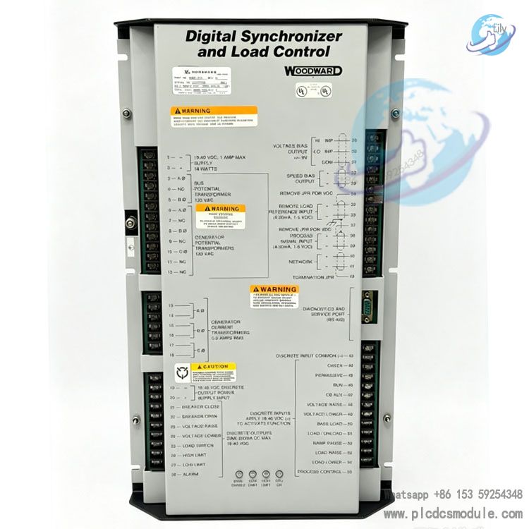WOODWARD 9905-373 DSLC DIGITAL SYNCHRONIZER AND LOAD CONTROL