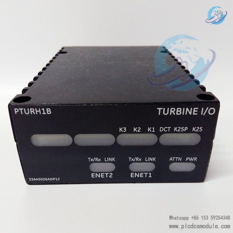 GE IS220PTURH1B Mark VIe Turbine Primary Trip I/O Module