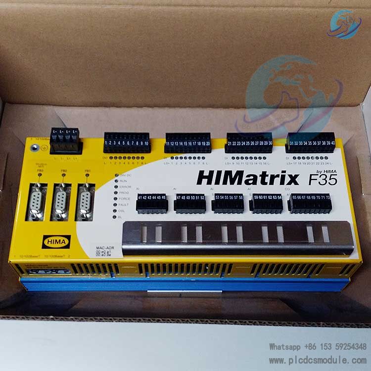 HIMA F35 Safety-Related Controller 982200416 | HIMatrix F35