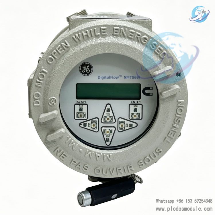 GE DIGITELFLOW XMT868I-1-21-OI-0312-0 SENSING ULTRASONIC FLOW METER(1).jpg