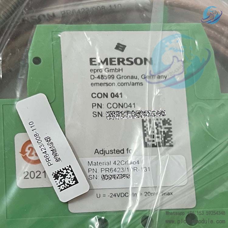 EMERSON PR6423 008-110+CON041 eddy current sensor(3).jpg