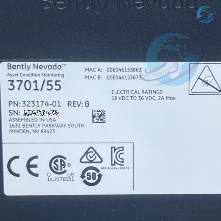 323174-01 Bently Nevada Emergency Shutdown Monitor Module(3).jpg