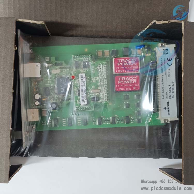 EMERSON A6824 | 9199-00090 | CSI 6500 Machinery Health Monitor module