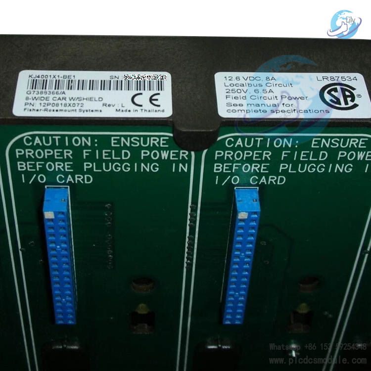 EMERSON VE4050S2K1C0 8-Wide IO Interface Carrier(1).jpg