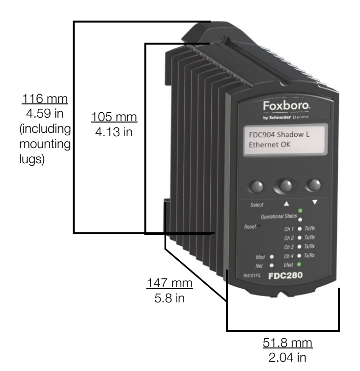 FOXBORO FDC280 RH101FQ Field Device Controller 280 from Schneider Electric........png